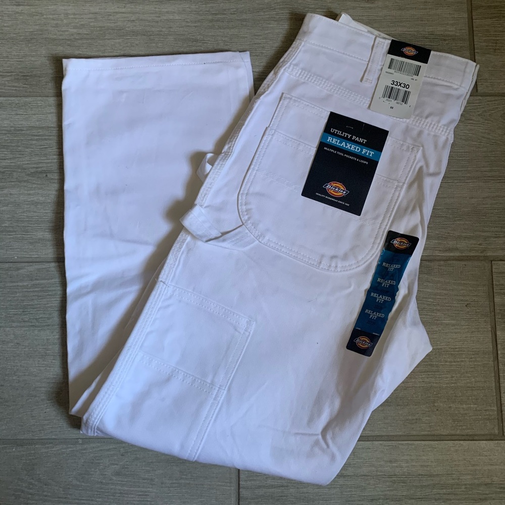 Dickies white man jeans, 33x30